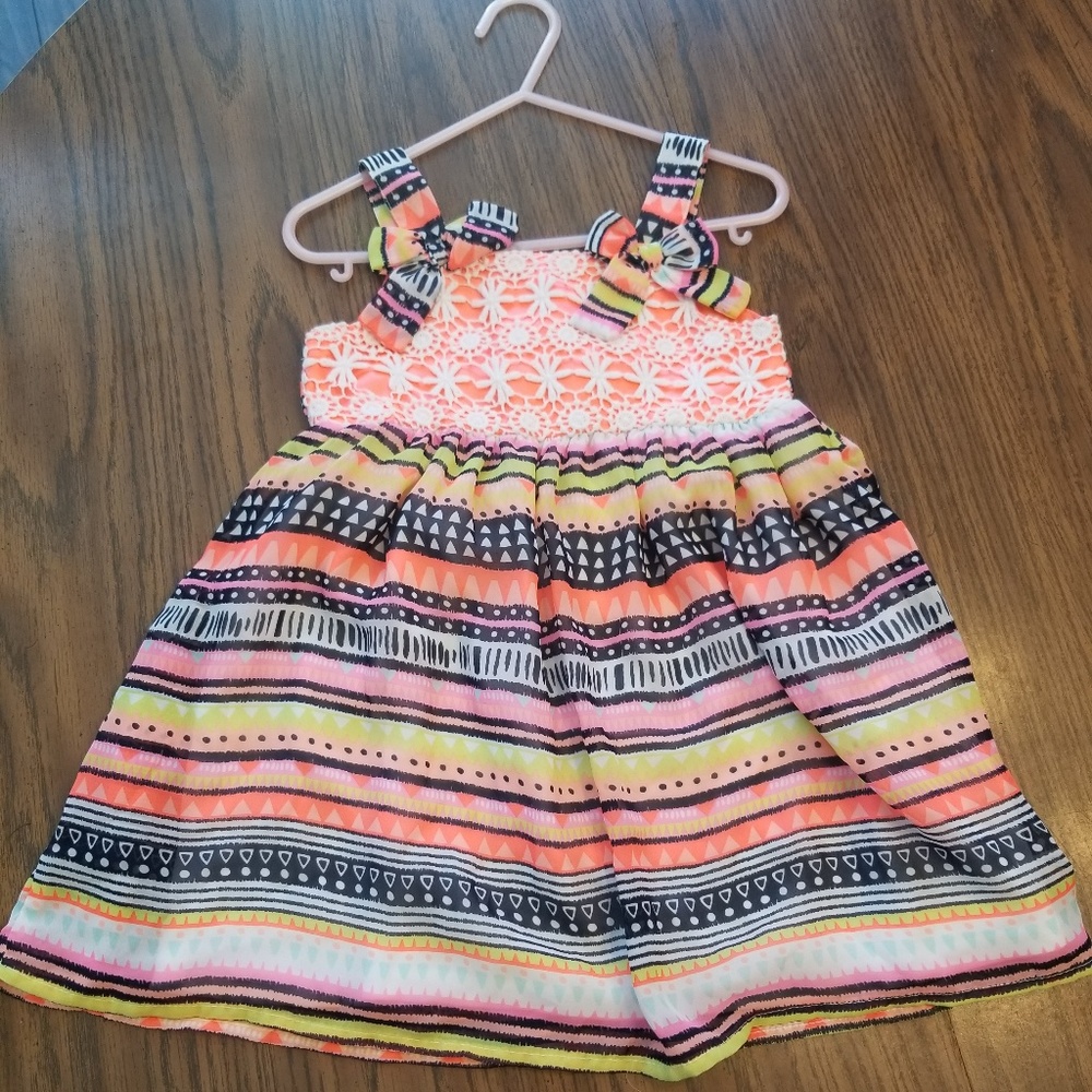 Multi-color girls dress 3T